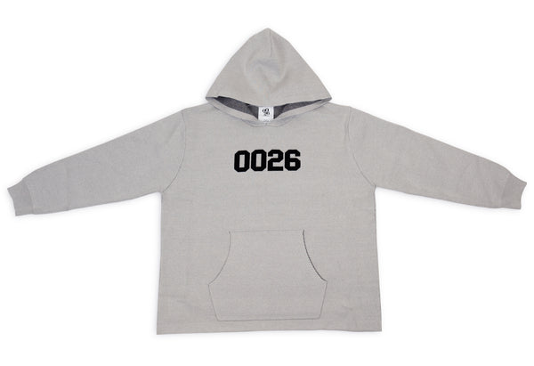 0026 Cropped Knitted Hoodie